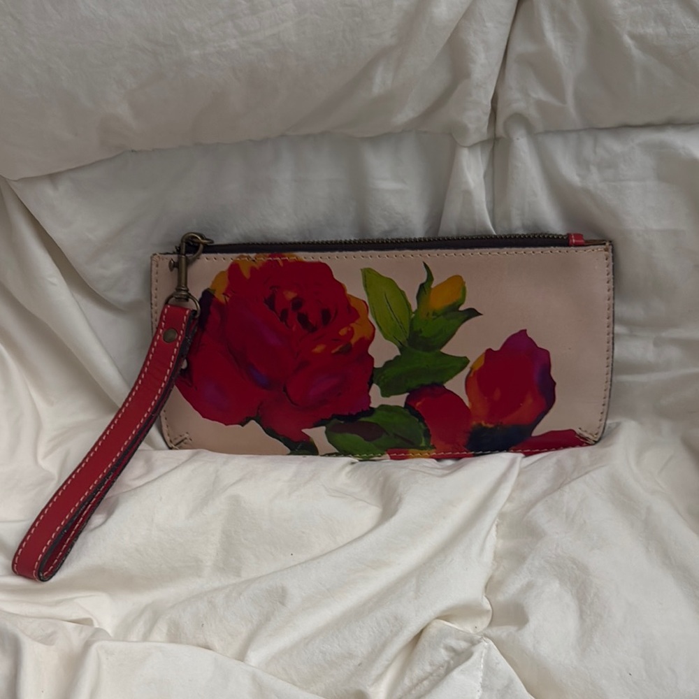 Floral Wristlet with Red Roses - Picture 2 of 8